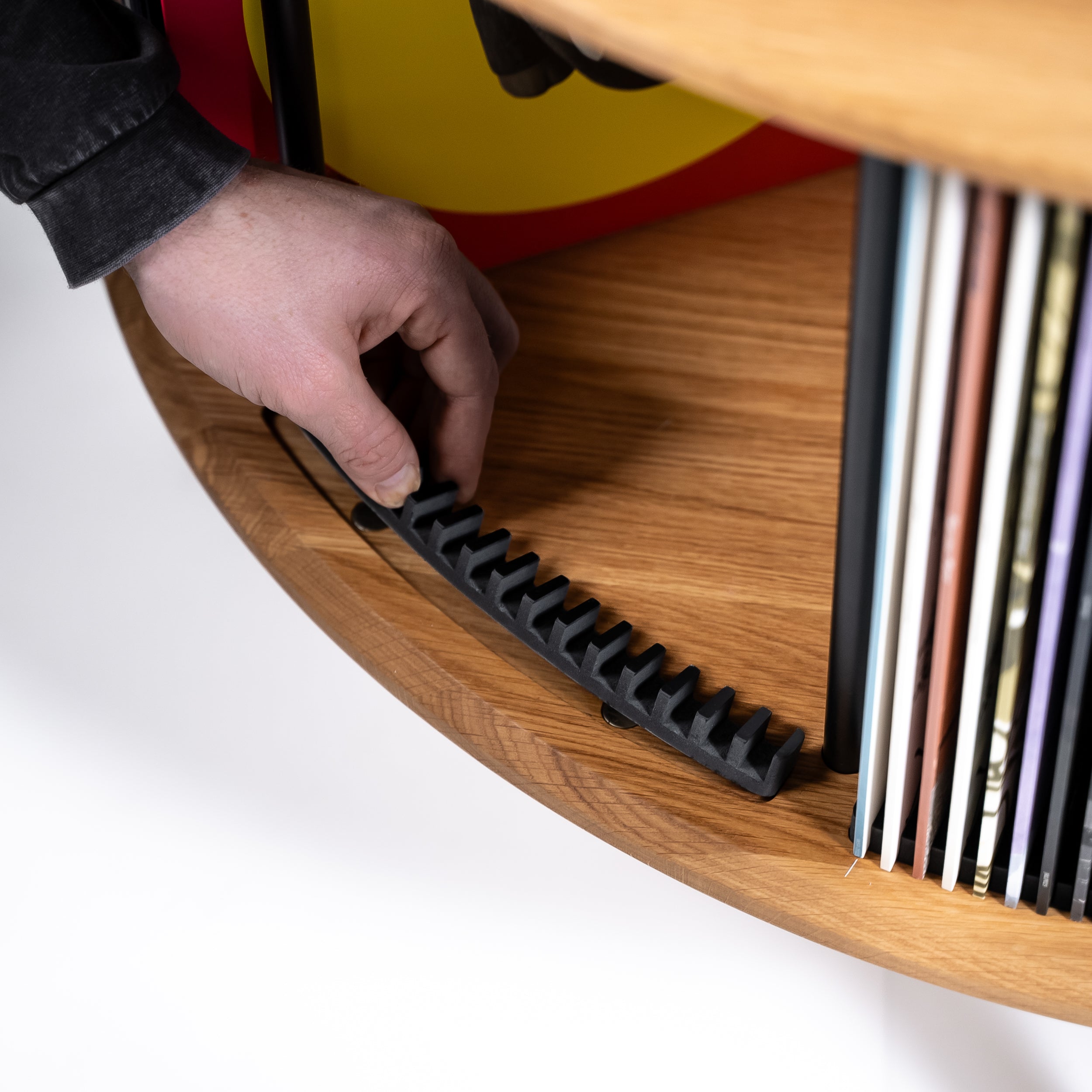 Dubbele vinylhouder voor Display LUNA