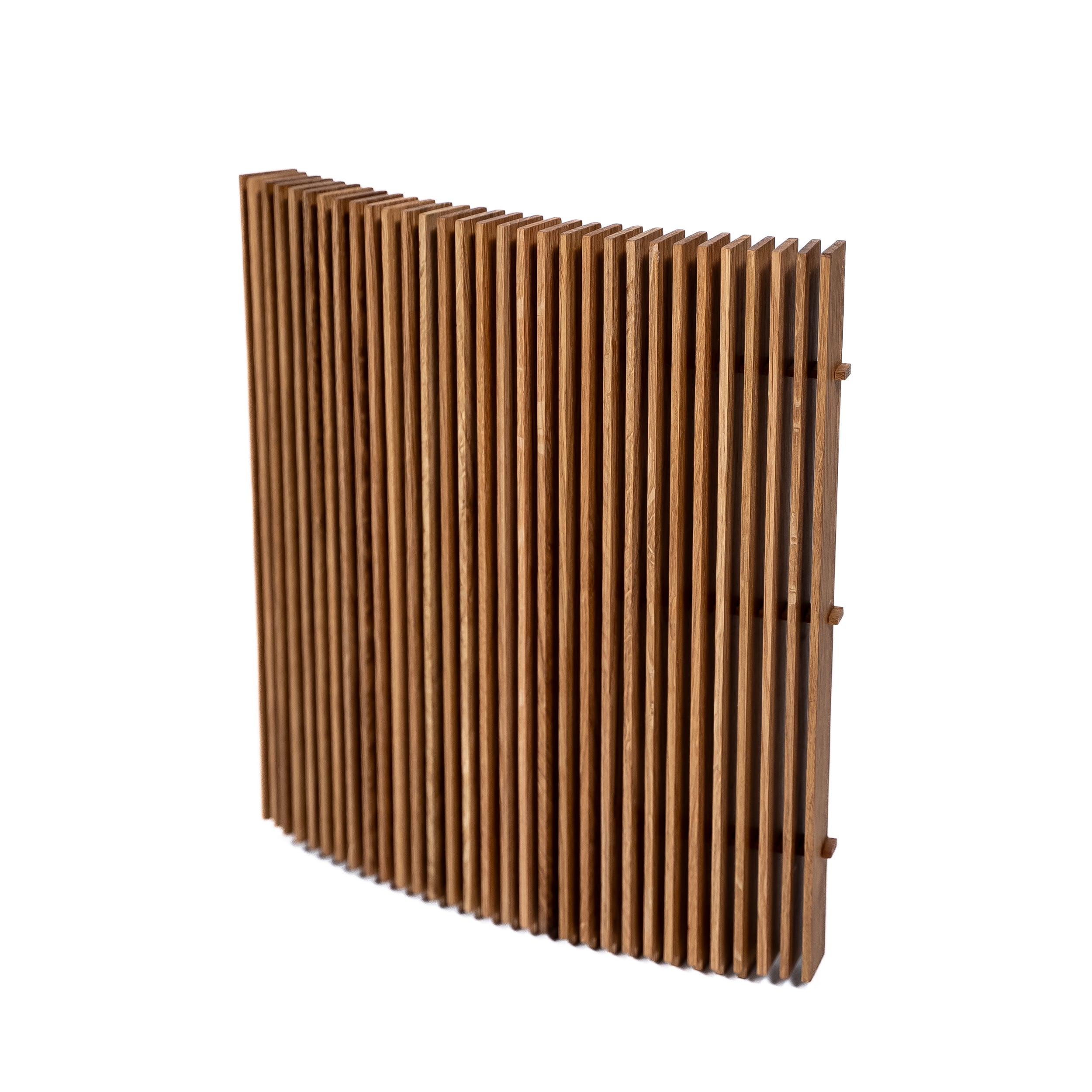 Højtalerskjulere til Display LUNA - Eg (2 stk)